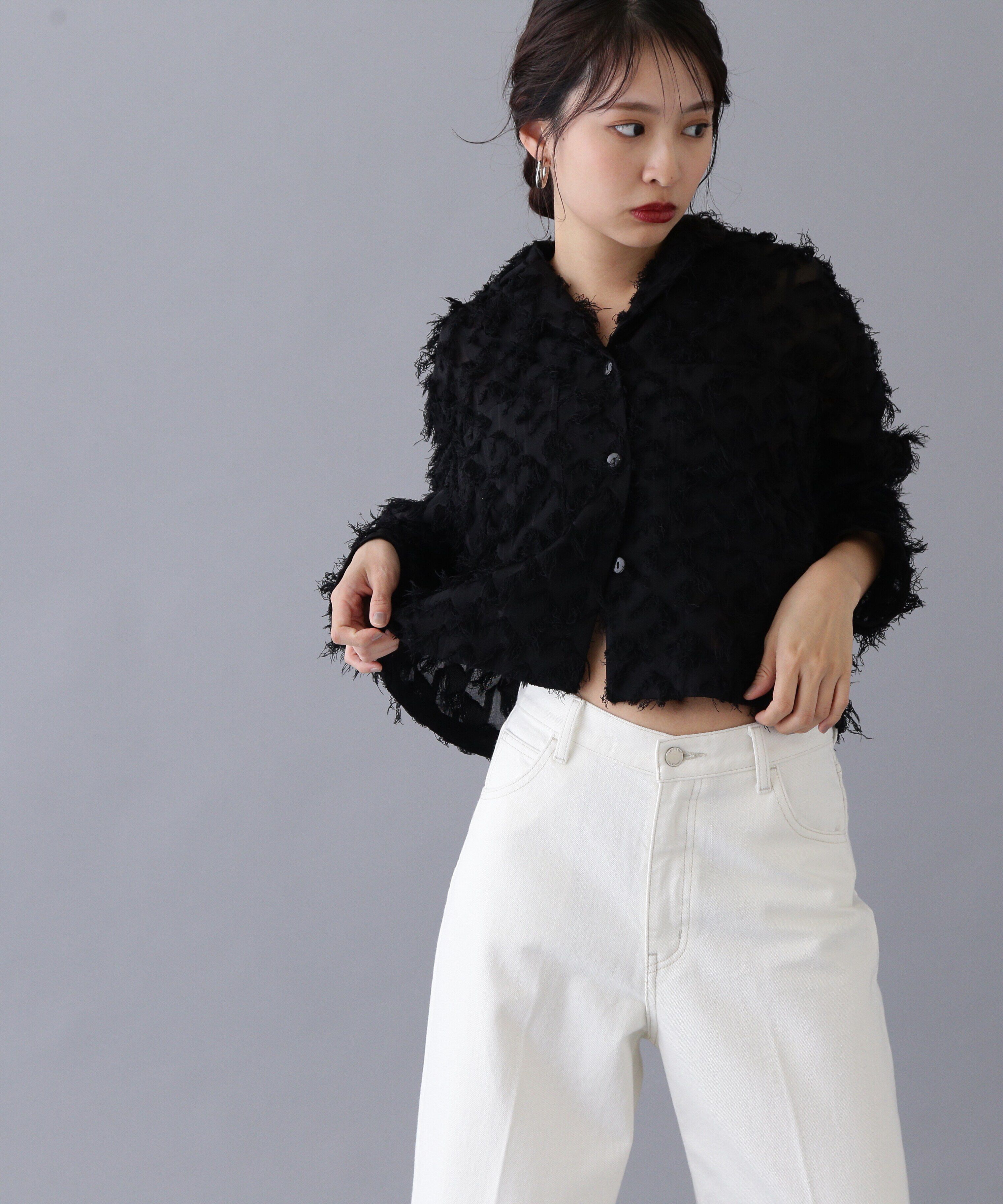  「フリンジカイキンシャツ」|シャツ・ブラウス|