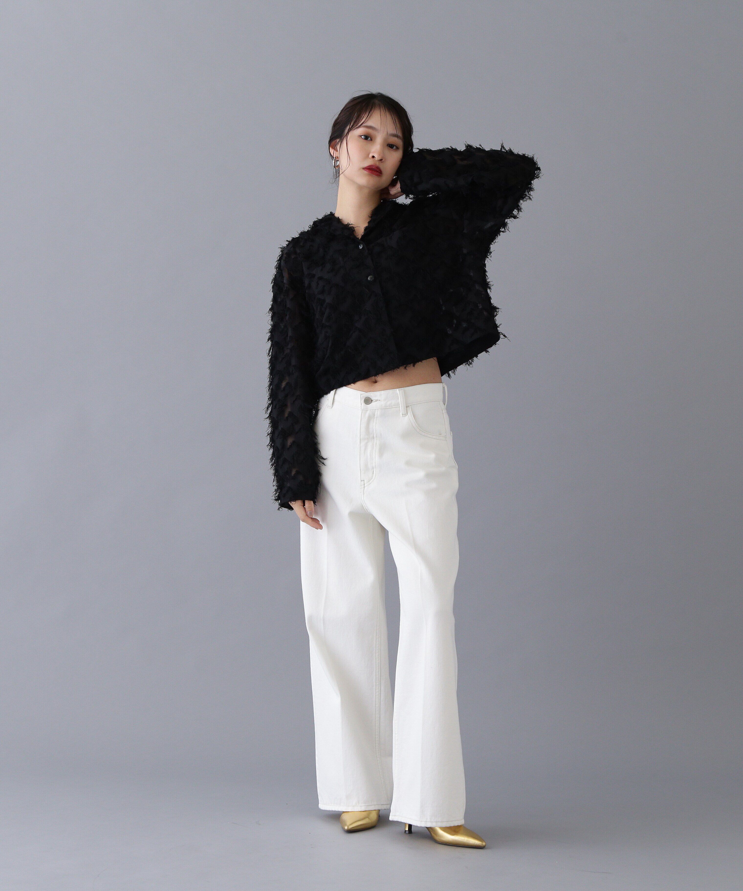  「フリンジカイキンシャツ」|シャツ・ブラウス|