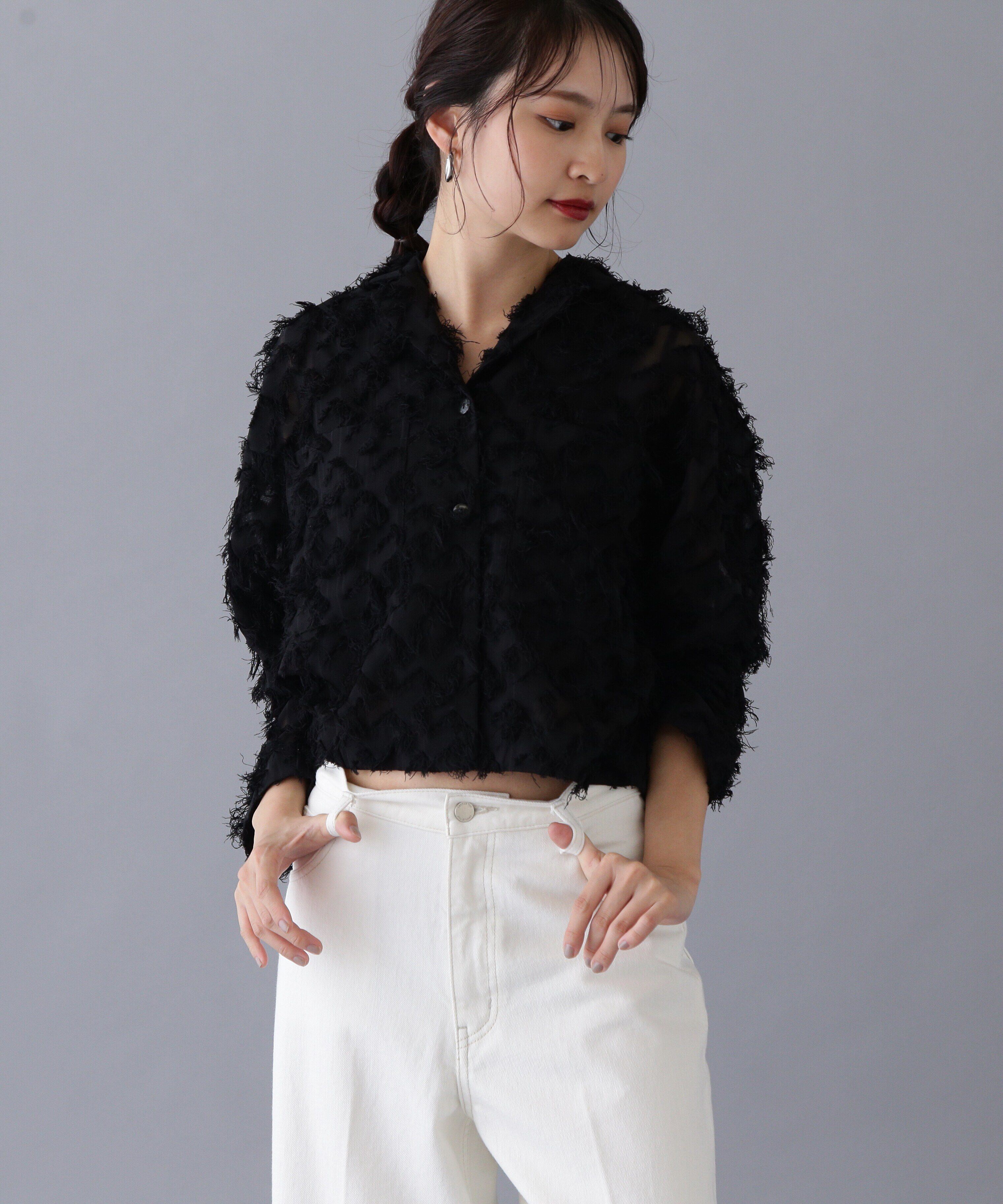  「フリンジカイキンシャツ」|シャツ・ブラウス|