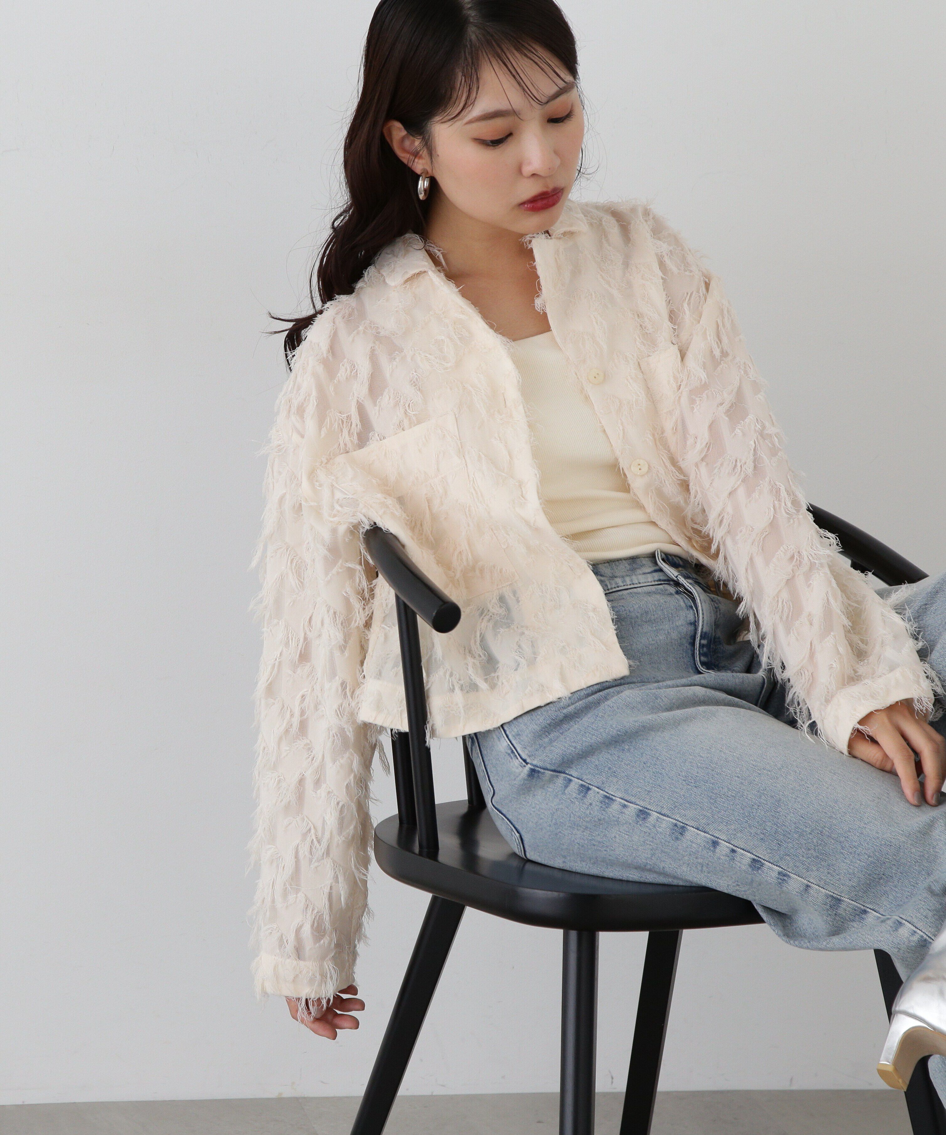  「フリンジカイキンシャツ」|シャツ・ブラウス|