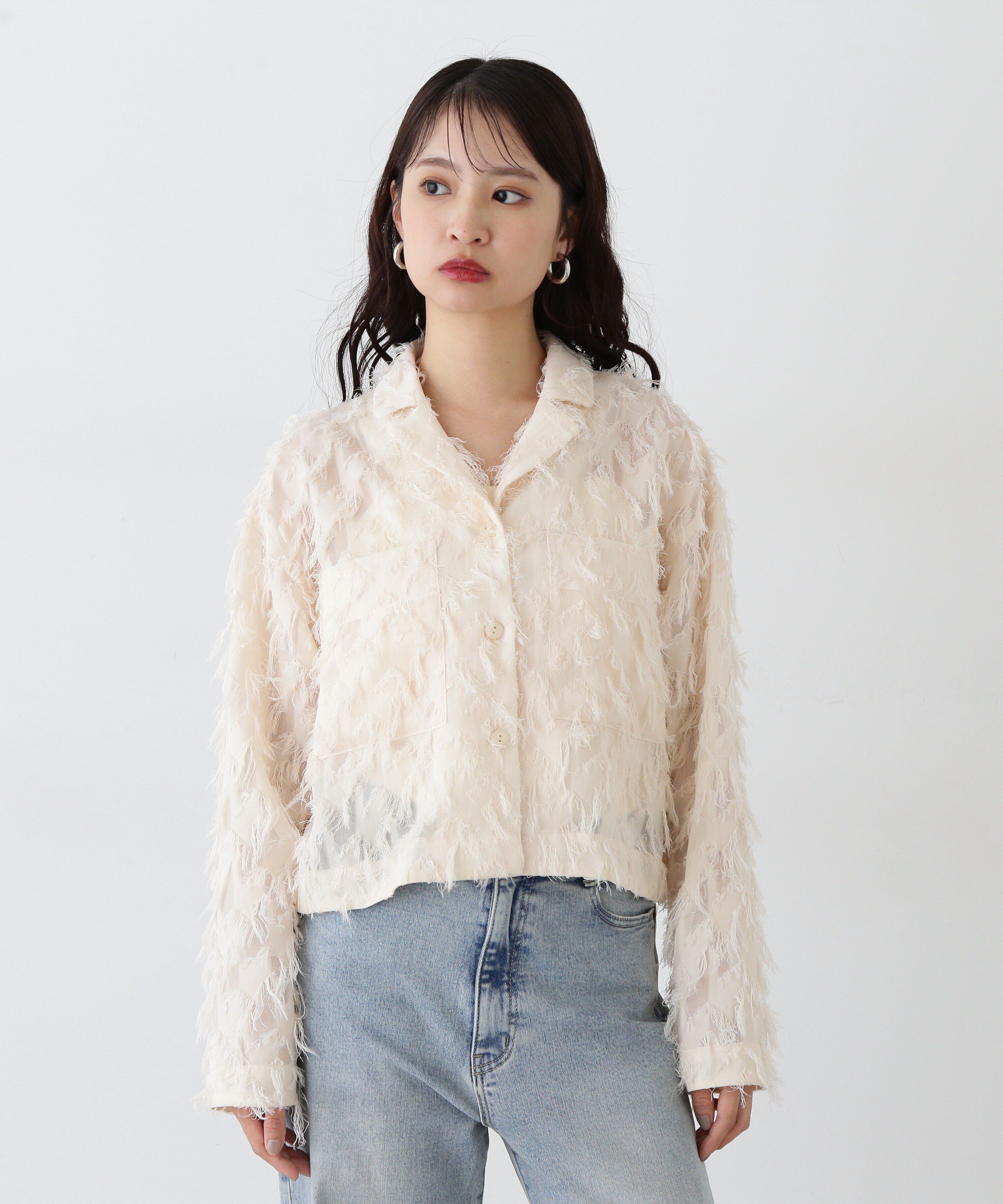  「フリンジカイキンシャツ」|シャツ・ブラウス|