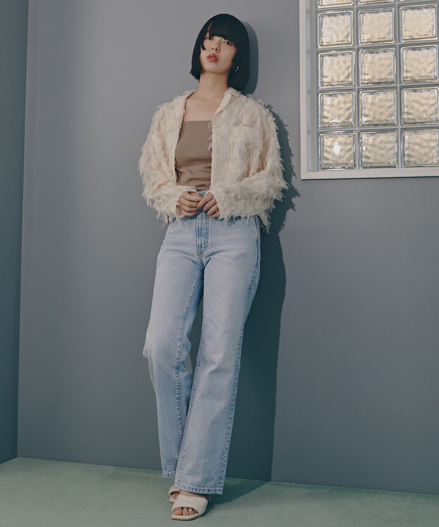  「フリンジカイキンシャツ」|シャツ・ブラウス|