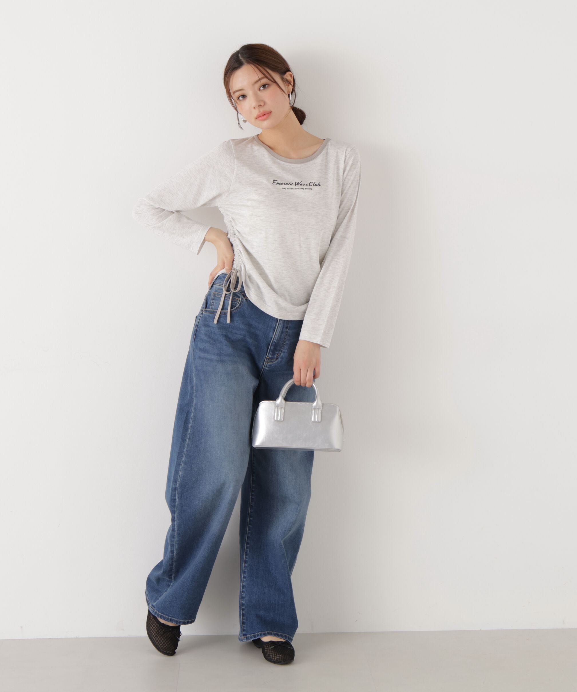 PROPORTION BODY DRESSING「〈a/mie〉カーブデニムパンツ　26SS」|その他|