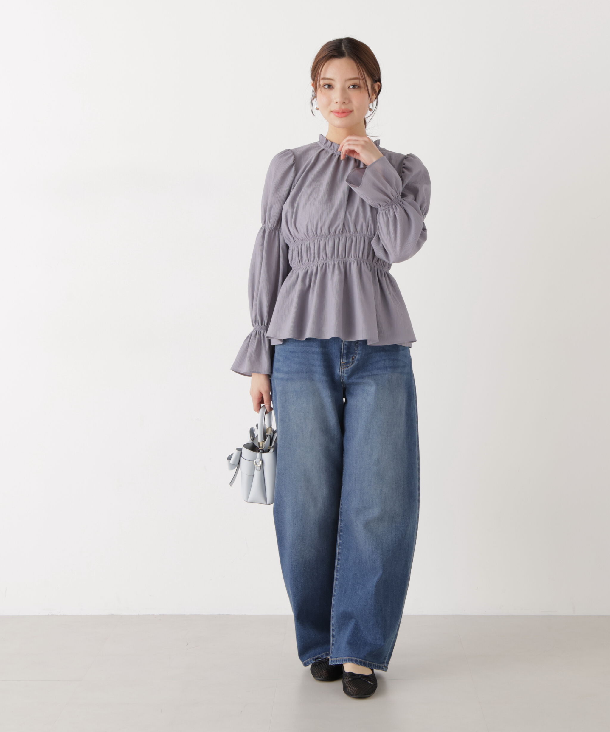 PROPORTION BODY DRESSING「〈a/mie〉カーブデニムパンツ　26SS」|その他|