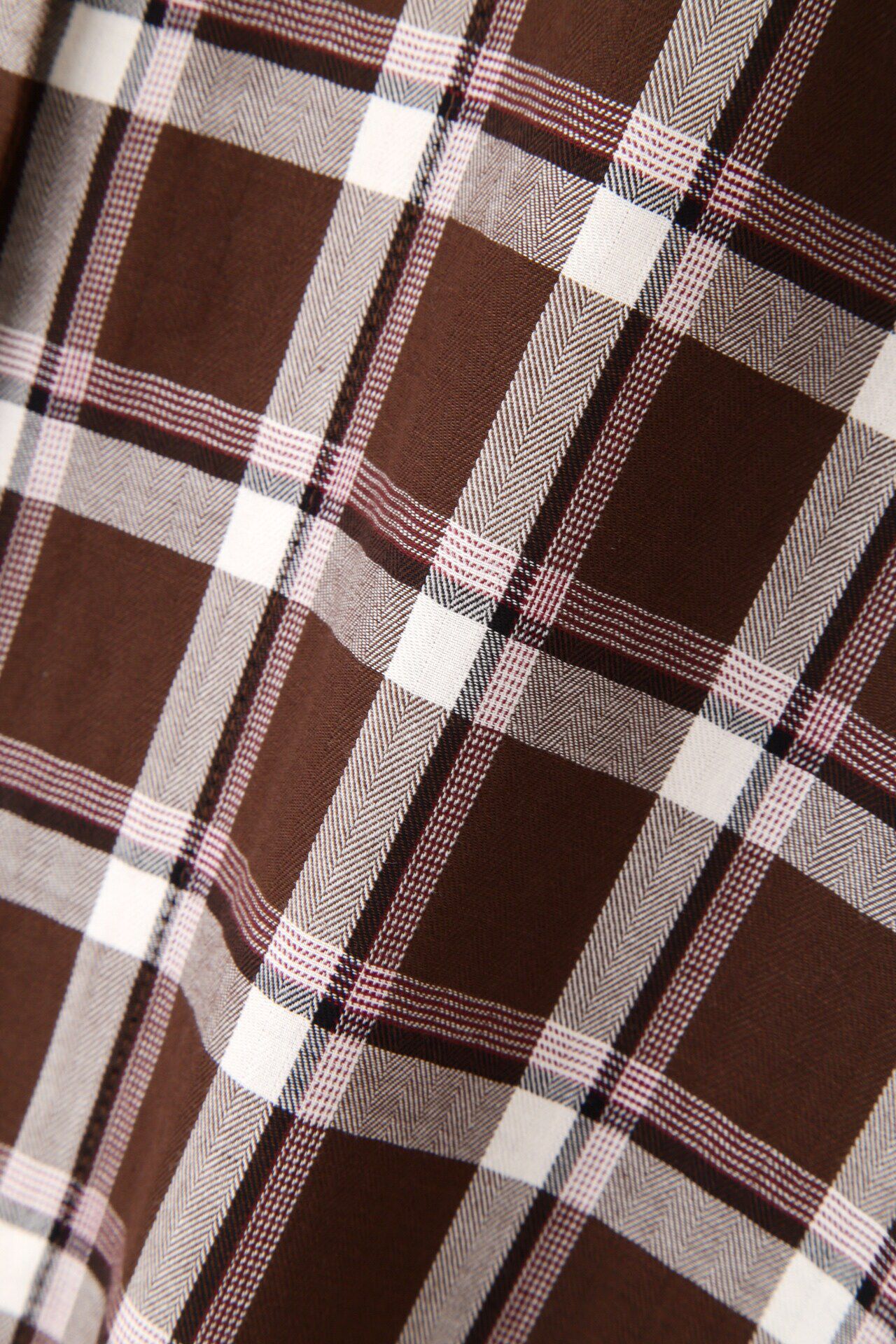  「◆ヘリンボーンチェックシャツ」|シャツ・ブラウス|