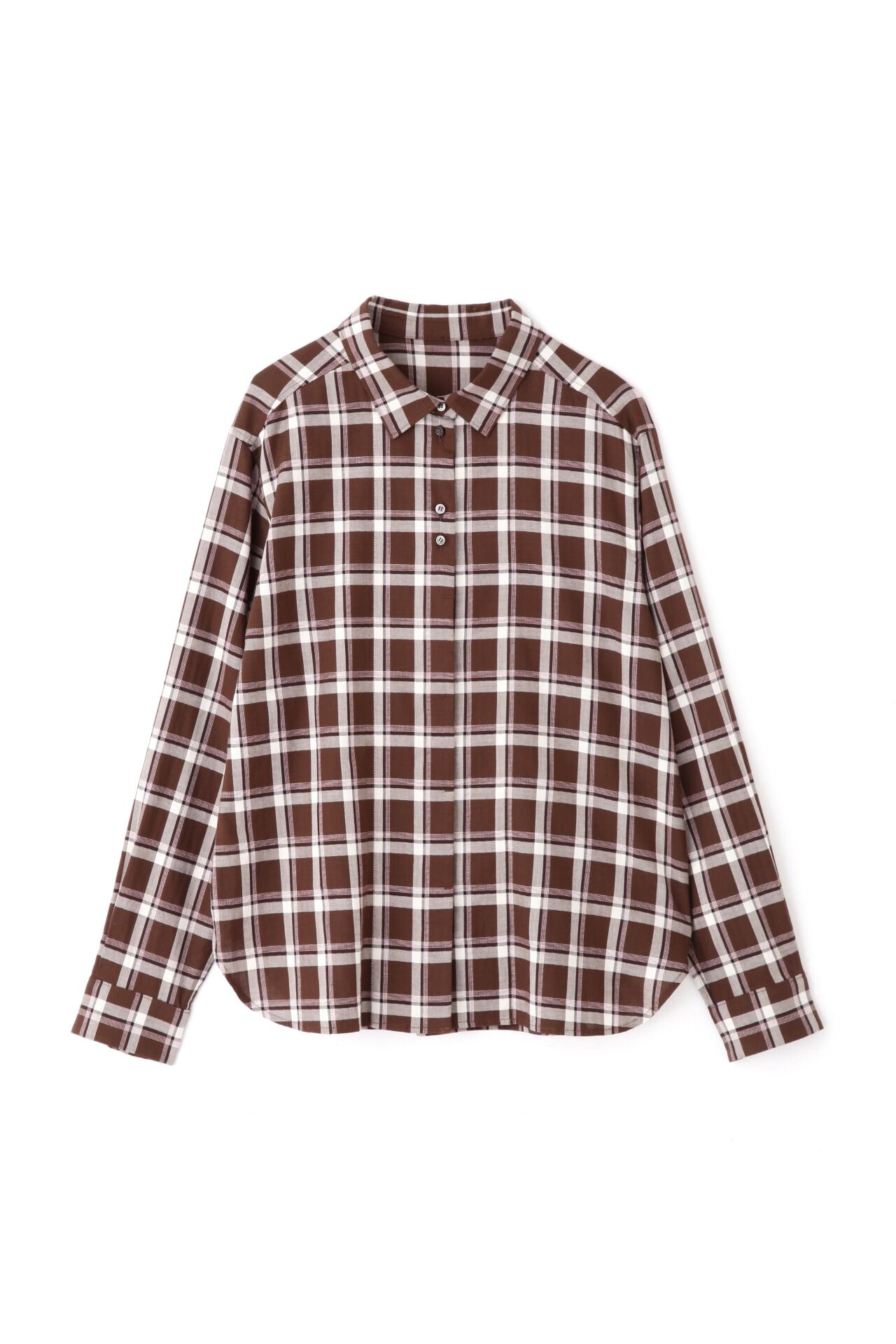  「◆ヘリンボーンチェックシャツ」|シャツ・ブラウス|