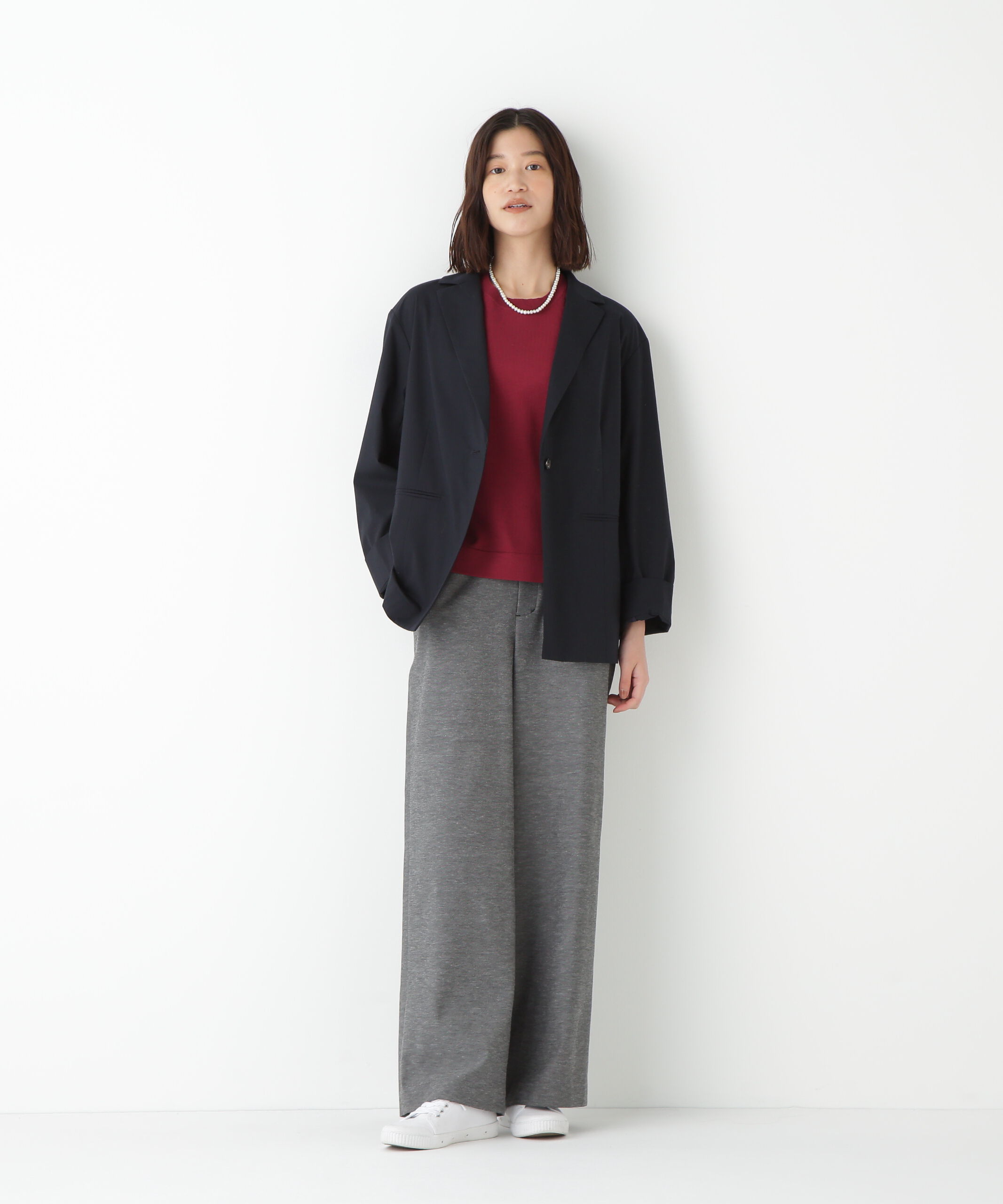  「◆シェルタリングドライオックスセミワイドパンツ」|その他|