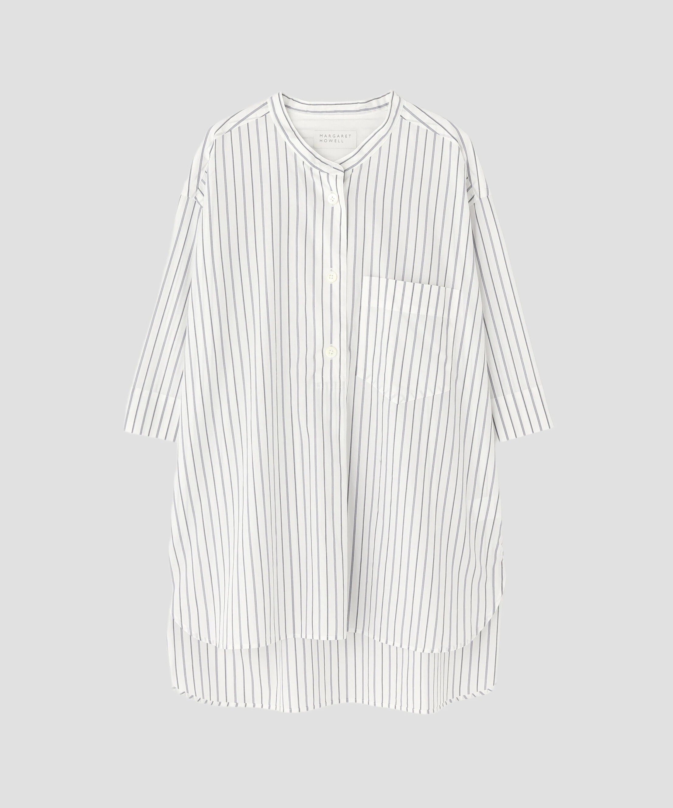 MARGARET HOWELL HOUSEHOLDGOODS「TICKING STRIPE PJ SHIRT」|シャツ・ブラウス|