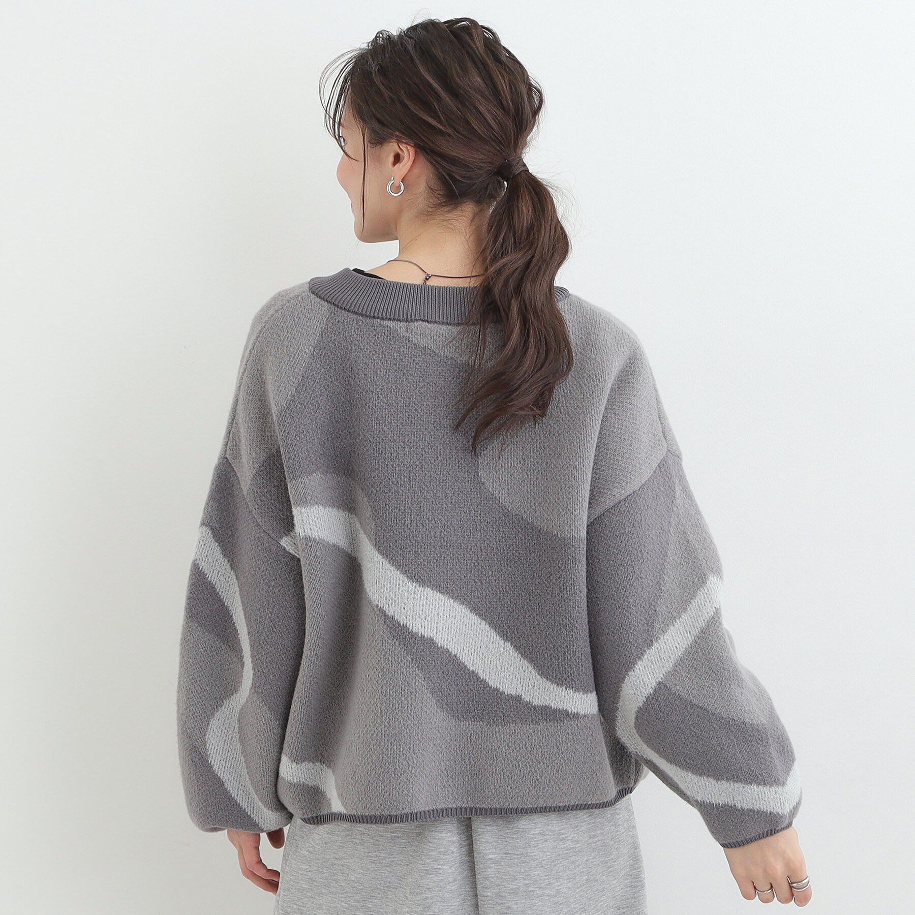 SHOO･LA･RUE「選べる4柄 ダブルZIPで着こなし色々 柄カーディガン」|カーディガン|