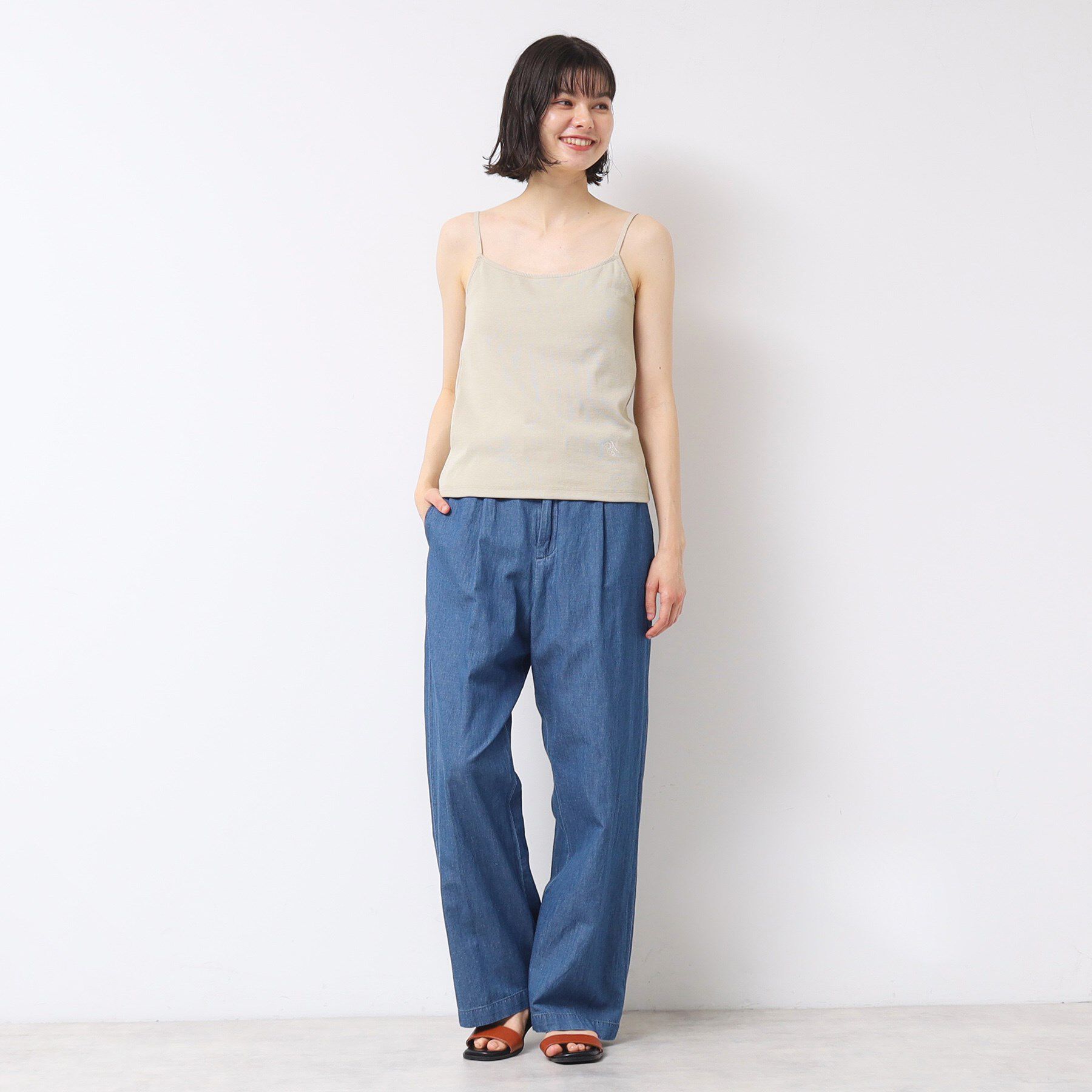 Dessin「◆【洗える】カップ付キャミソール」|キャミソール|