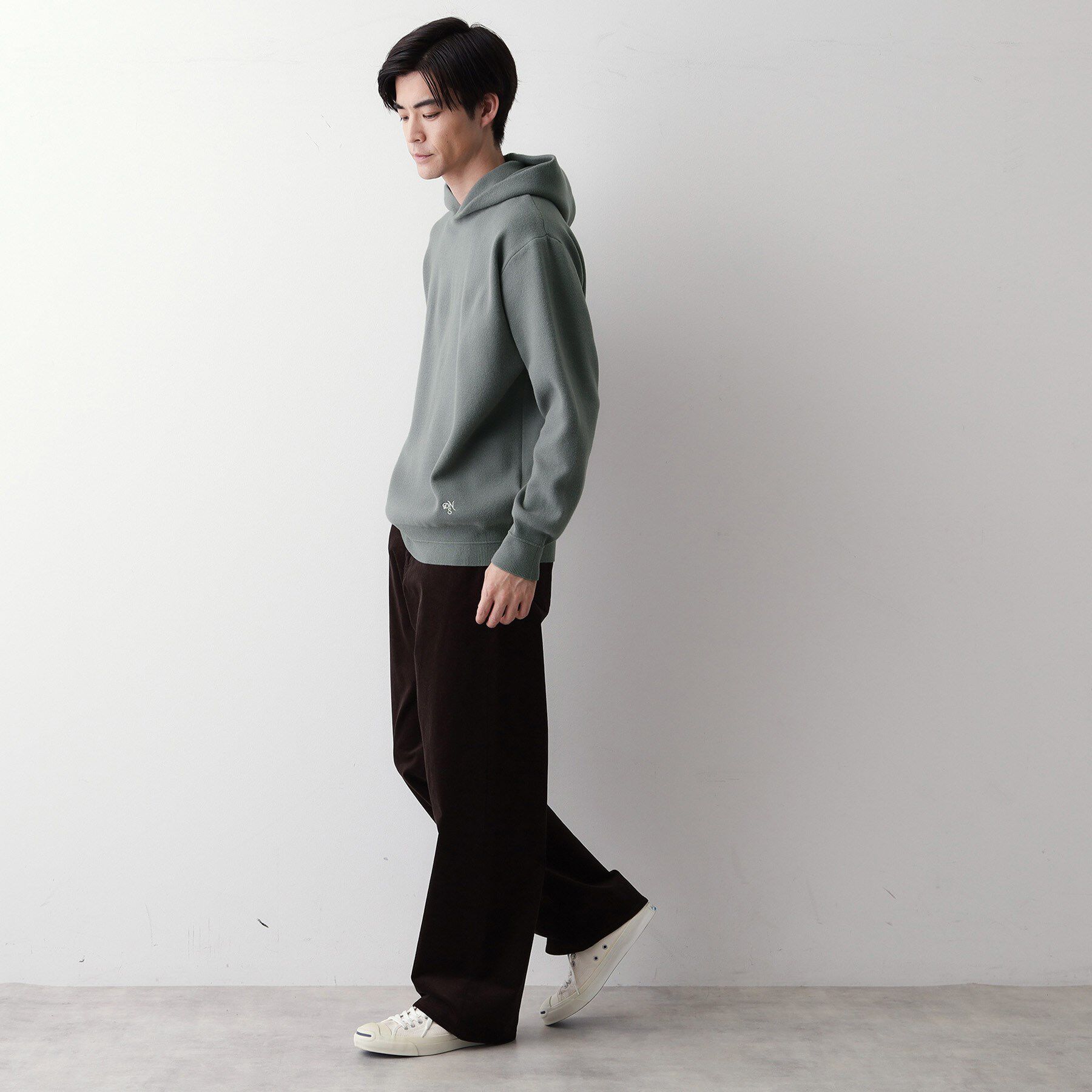 Dessin「【洗える】ちょうどいいニットパーカ」|ニット・セーター|