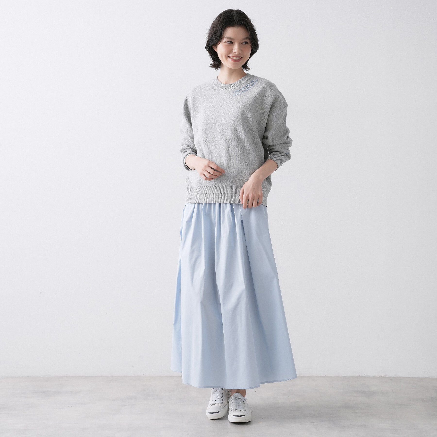 Dessin「【洗える】タックギャザーフレアスカート」|スカート|