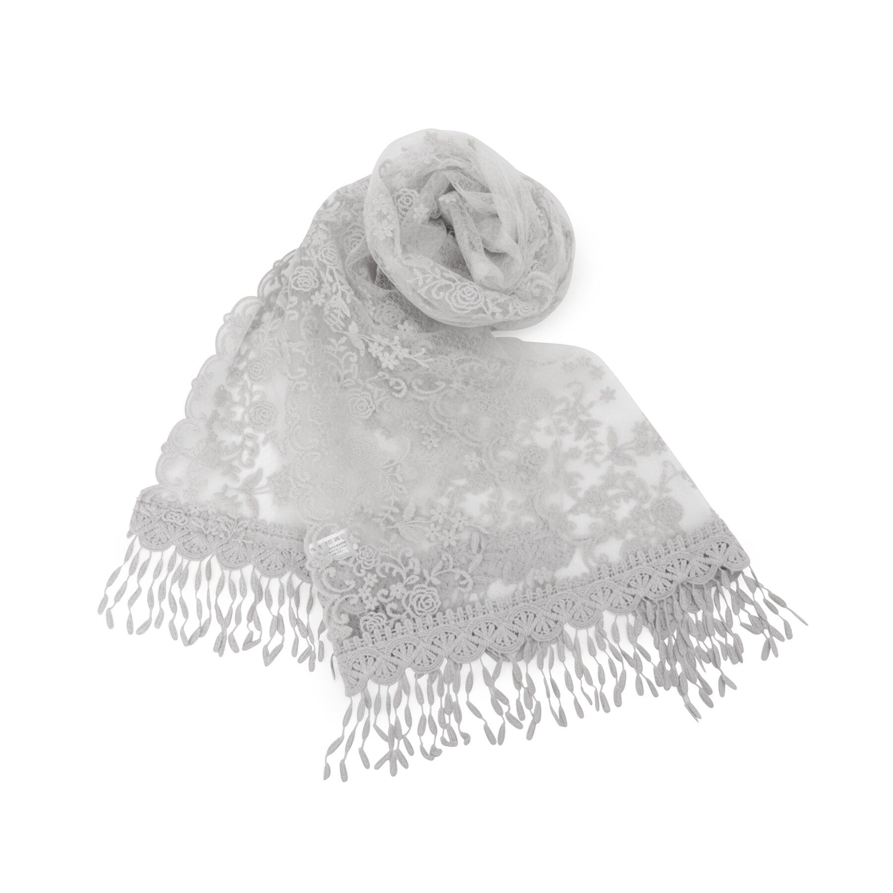 ITS&rsquo;DEMO「【手洗い可】ローズフラワーレースストール」|ストール|