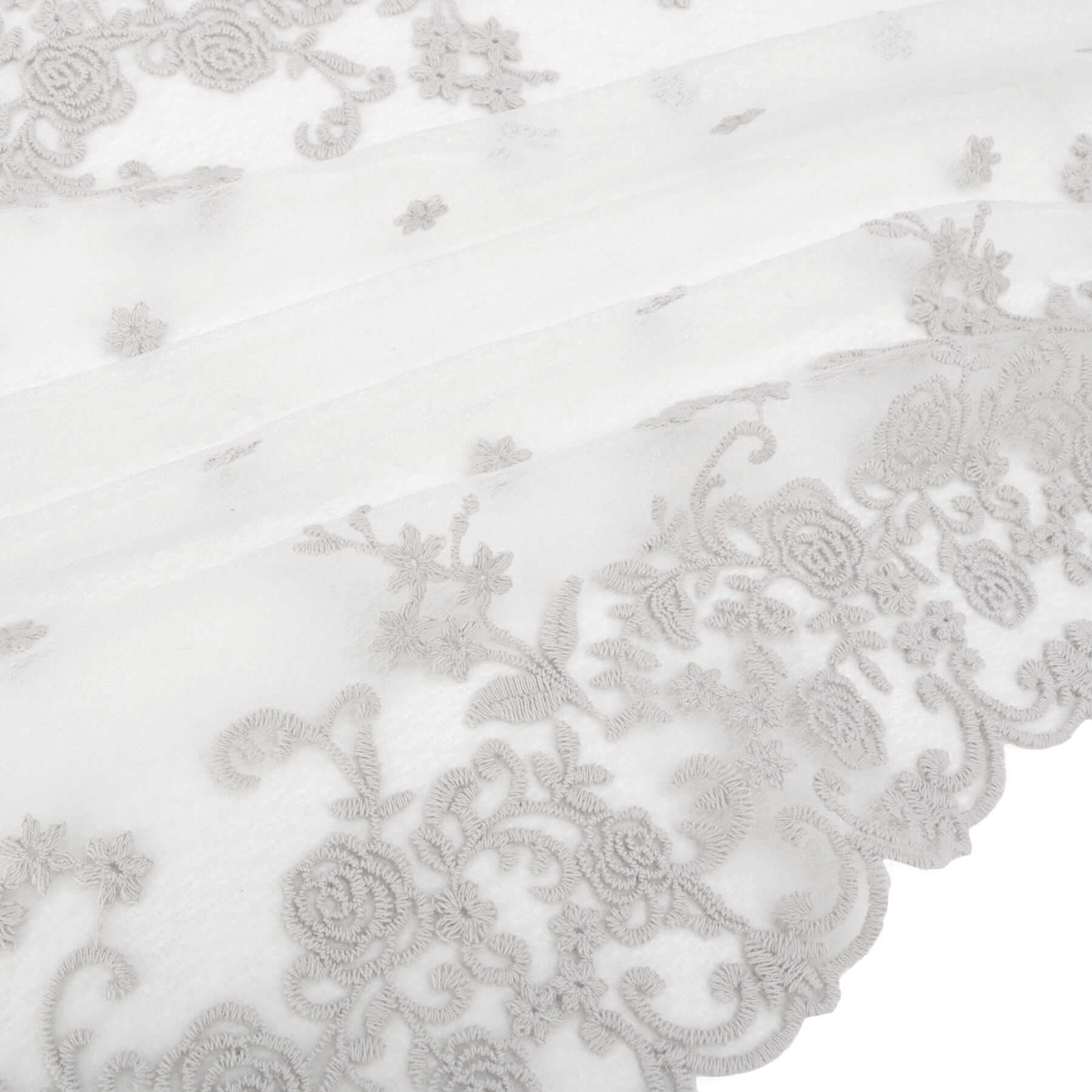 ITS&rsquo;DEMO「【手洗い可】ローズフラワーレースストール」|ストール|