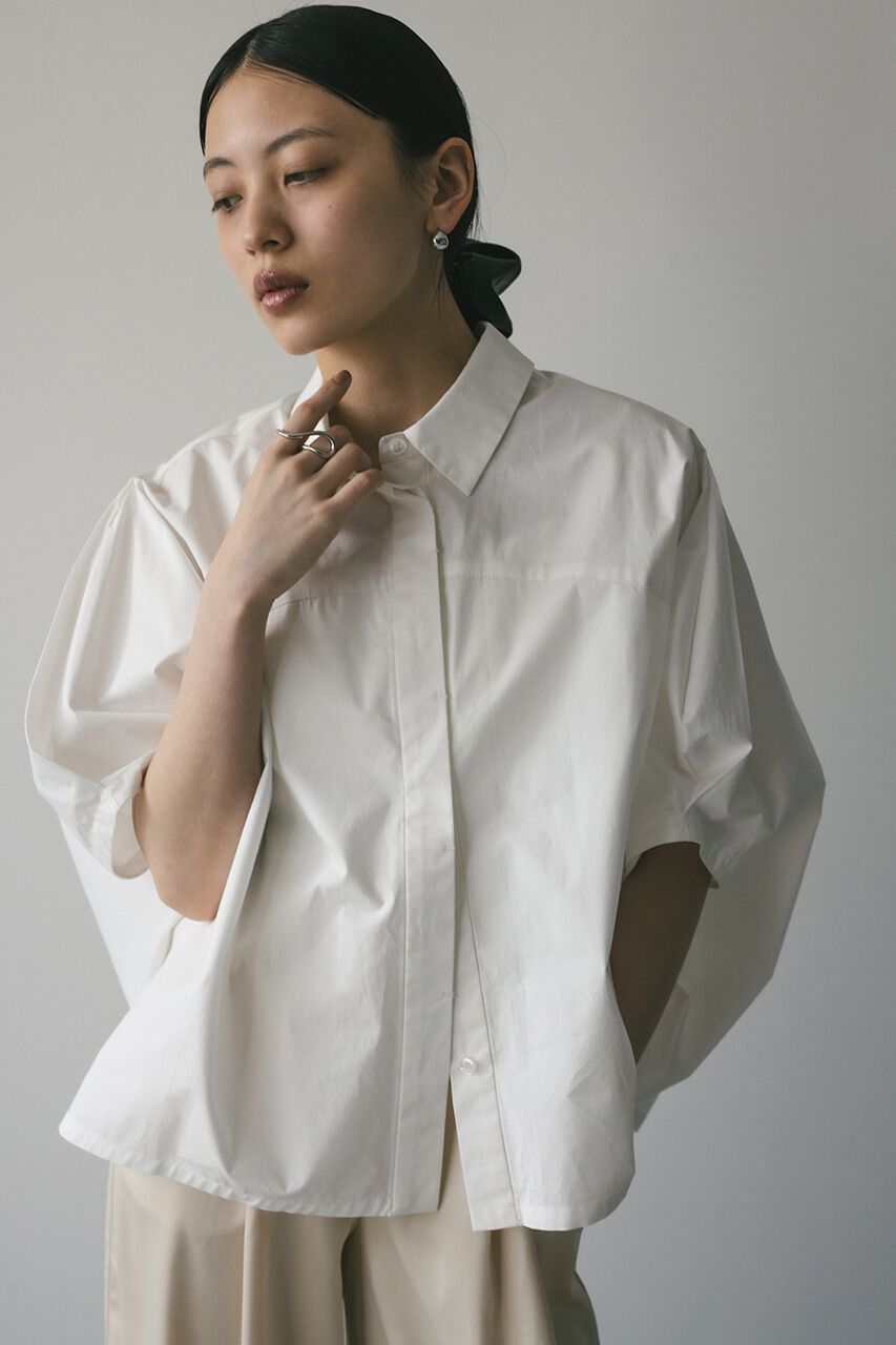 STYLEMIXER「テントスリーブルーズシャツ」|シャツ・ブラウス|WHT