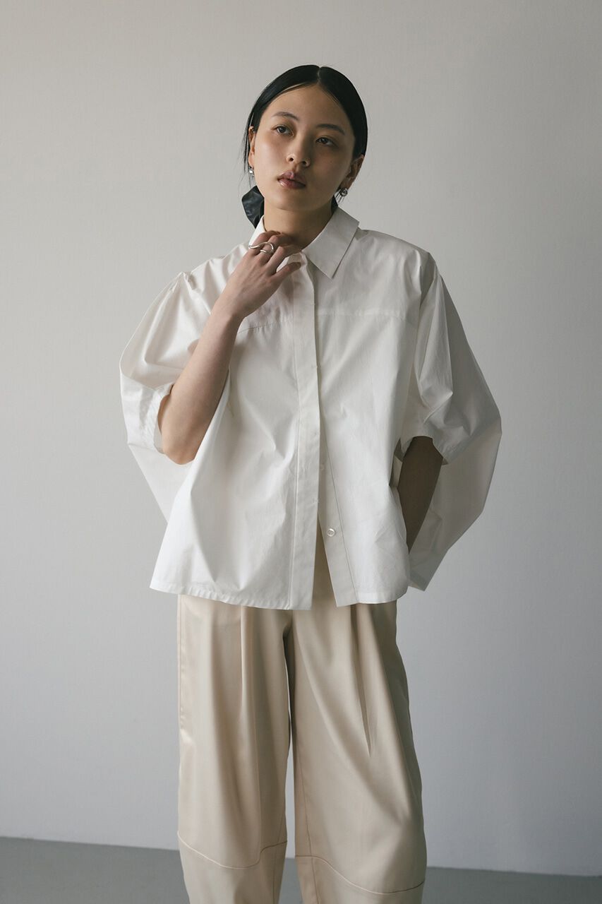 STYLEMIXER「テントスリーブルーズシャツ」|シャツ・ブラウス|