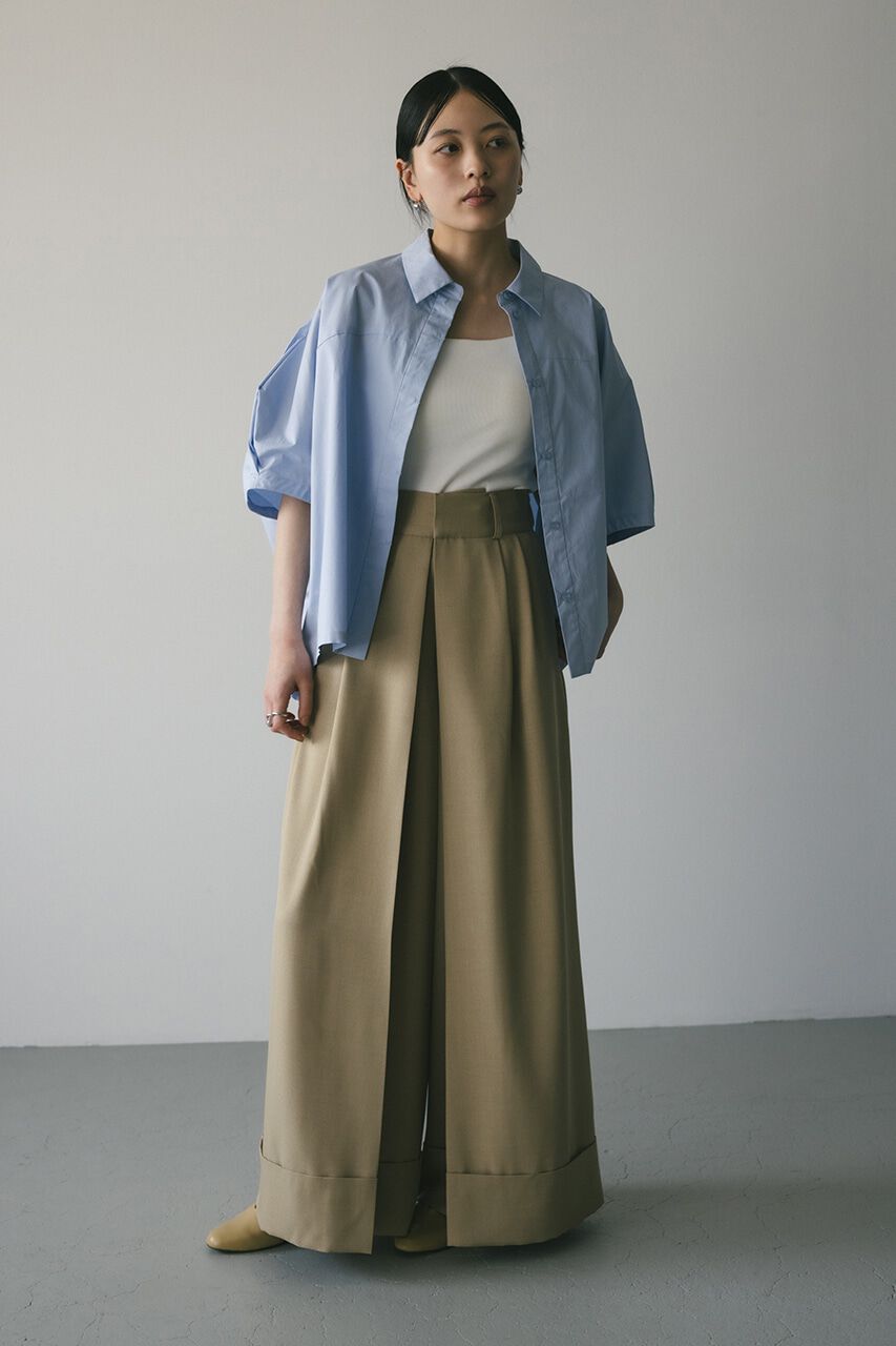 STYLEMIXER「テントスリーブルーズシャツ」|シャツ・ブラウス|