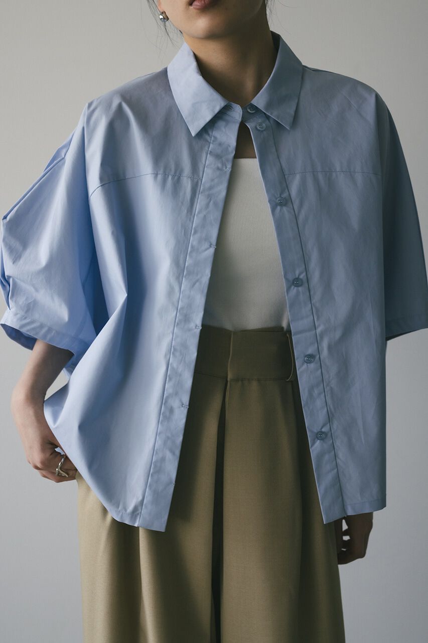 STYLEMIXER「テントスリーブルーズシャツ」|シャツ・ブラウス|