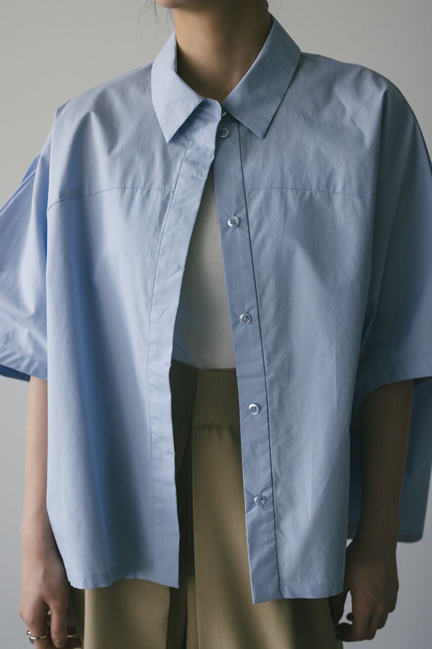 STYLEMIXER「テントスリーブルーズシャツ」|シャツ・ブラウス|