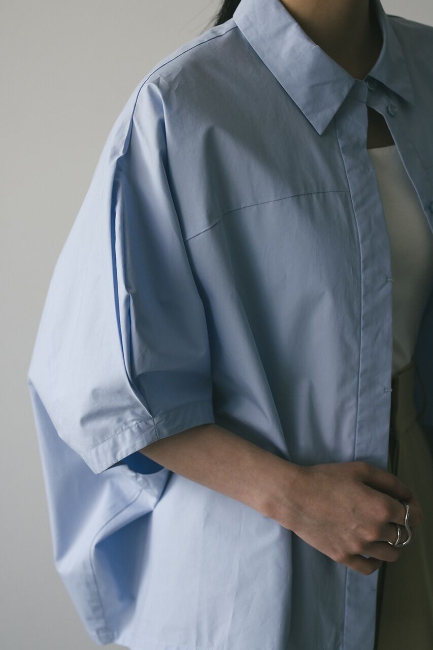 STYLEMIXER「テントスリーブルーズシャツ」|シャツ・ブラウス|