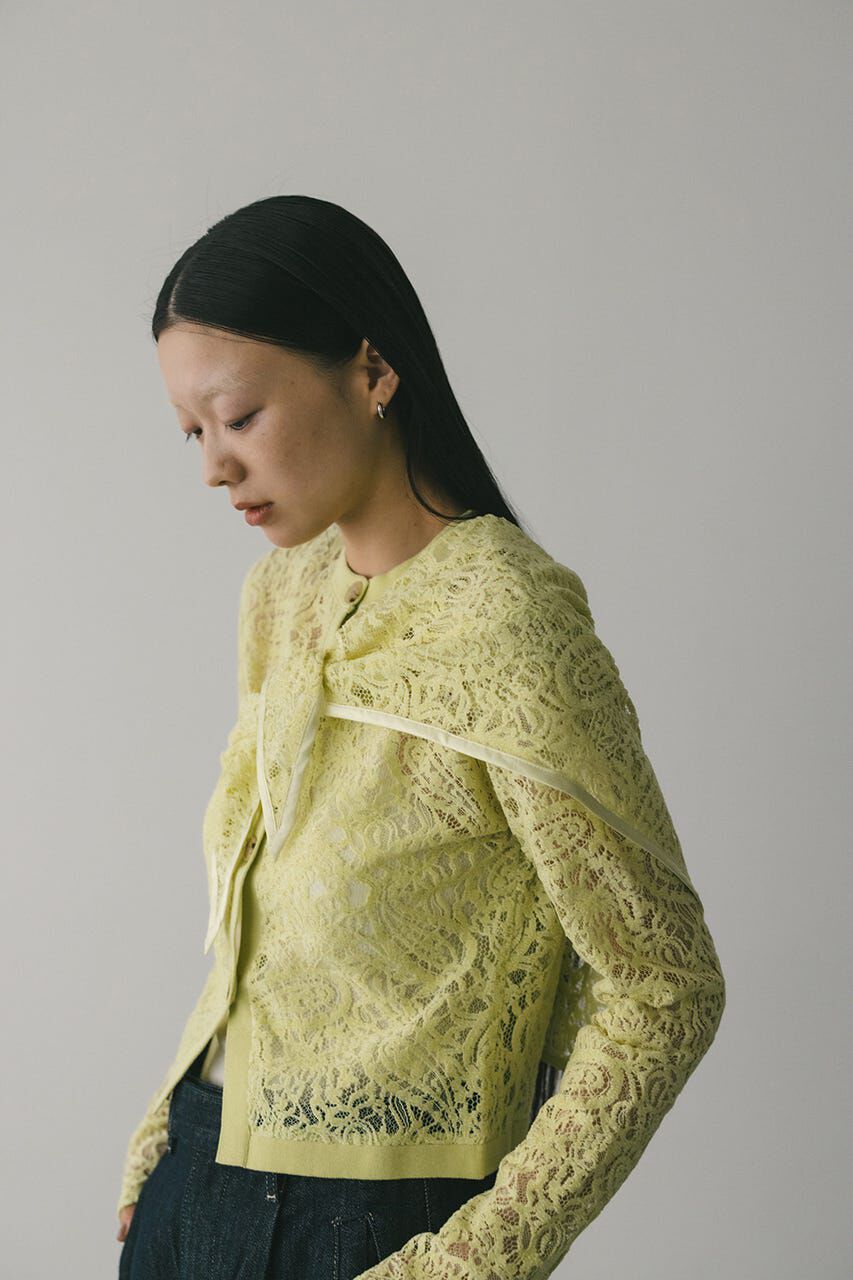 STYLEMIXER「ニュアンスレーススカーフ」|その他|L/GRN1