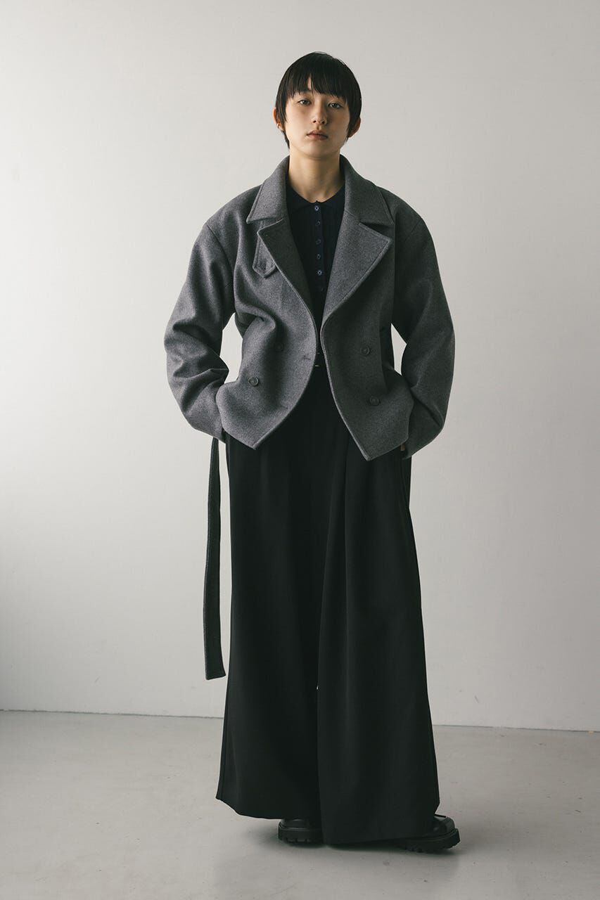 STYLEMIXER「ハイウエストタックワイドパンツ」|その他|