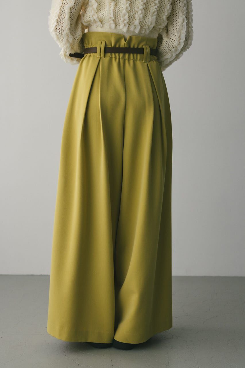 STYLEMIXER「ハイウエストタックワイドパンツ」|その他|