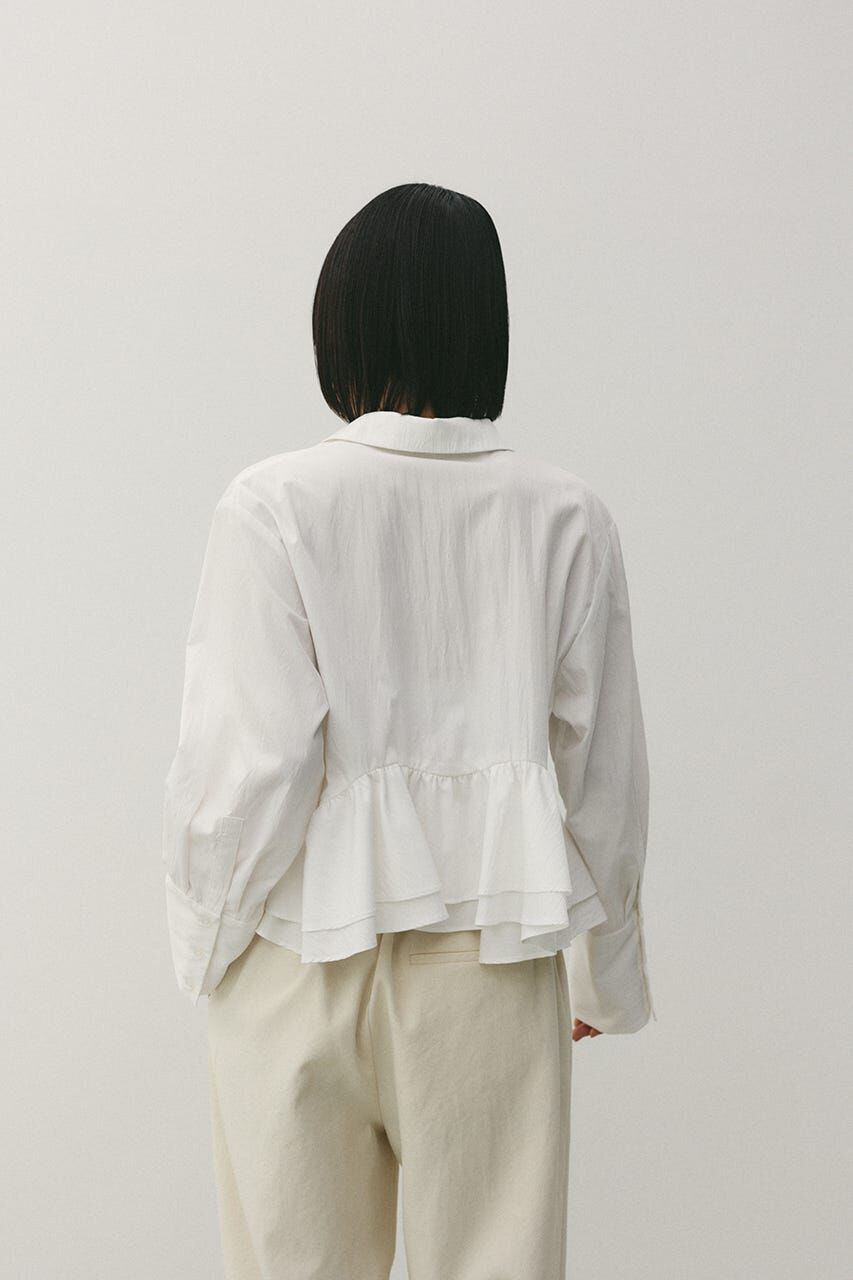 STYLEMIXER「ヘムフリルシャツ」|シャツ・ブラウス|