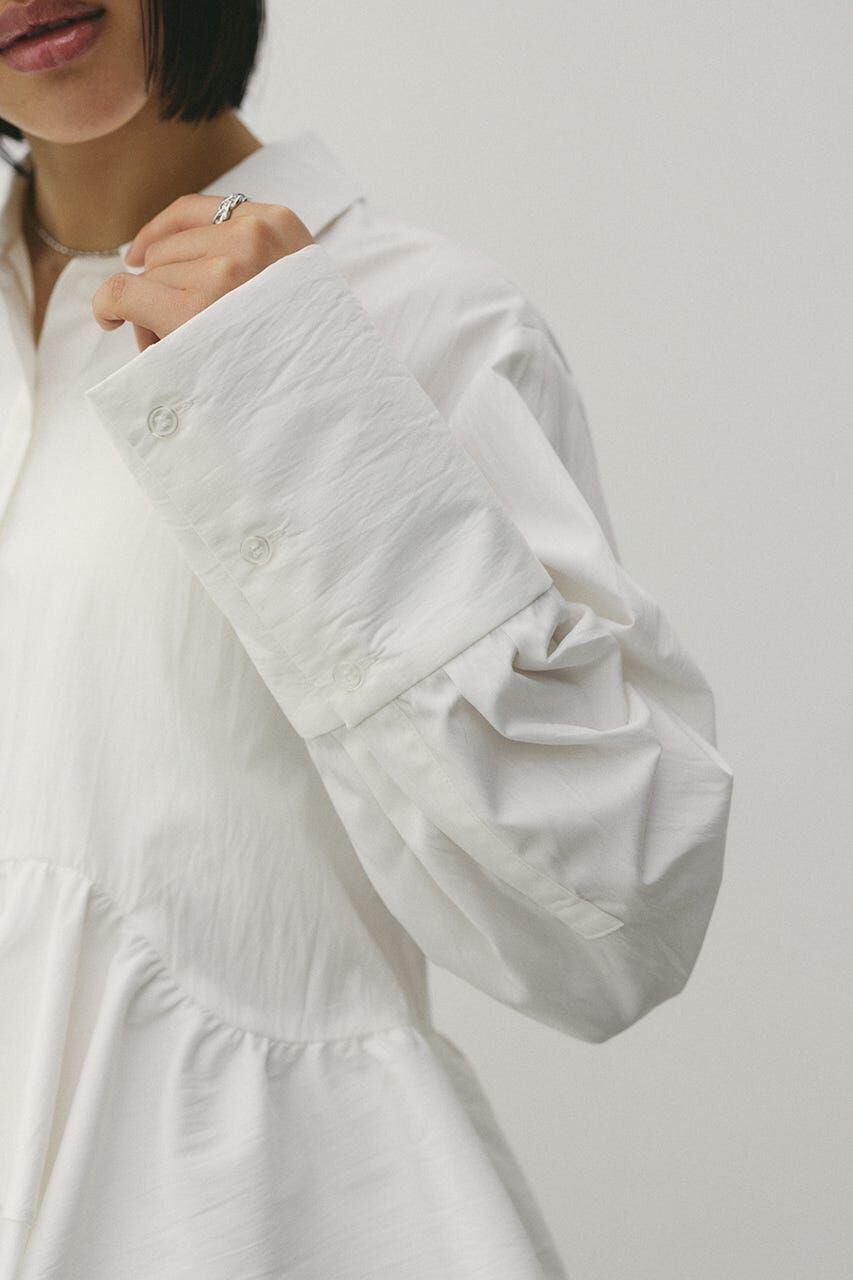 STYLEMIXER「ヘムフリルシャツ」|シャツ・ブラウス|