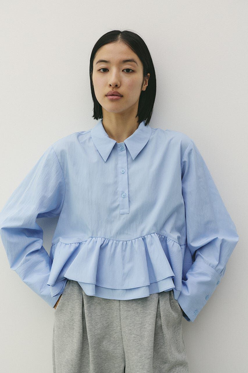 STYLEMIXER「ヘムフリルシャツ」|シャツ・ブラウス|