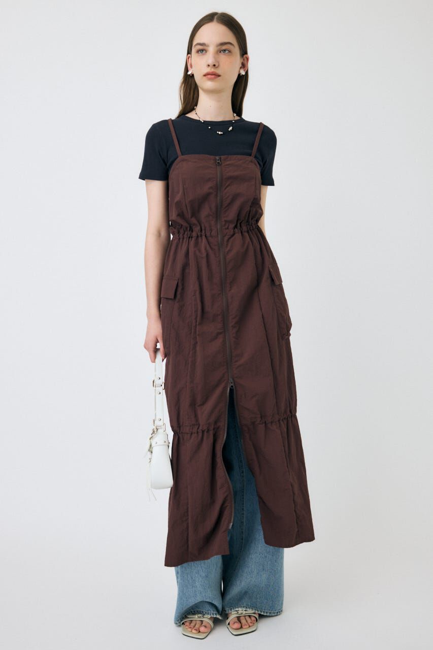 MOUSSY「TECHNICAL キャミドレス」|ワンピース|