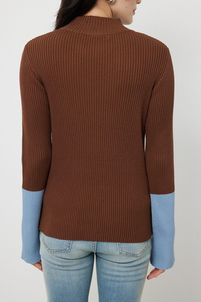 RODEO CROWNS「スリーブカラーニットトップス」|ニット・セーター|