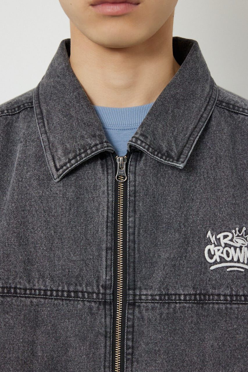 RODEO CROWNS「エンボスロゴデニムジャケット」|デニムジャケット|