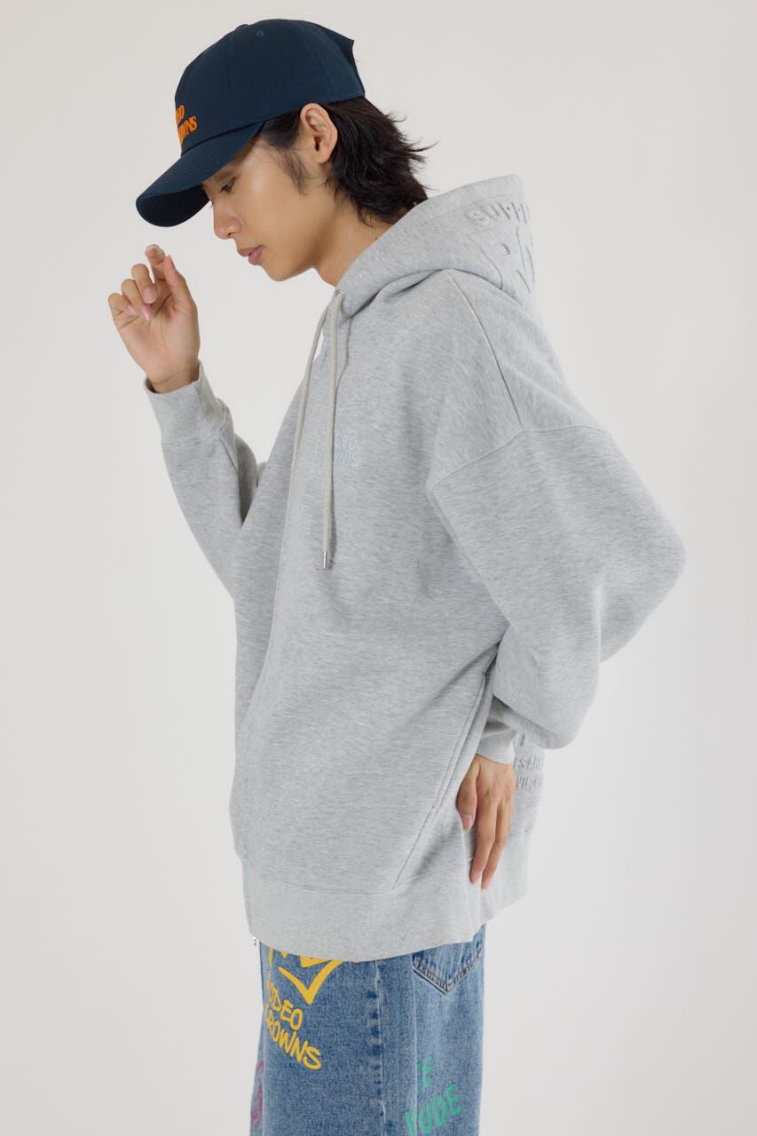 RODEO CROWNS「エンボスBIG ZIPパーカー」|Tシャツ・カットソー|