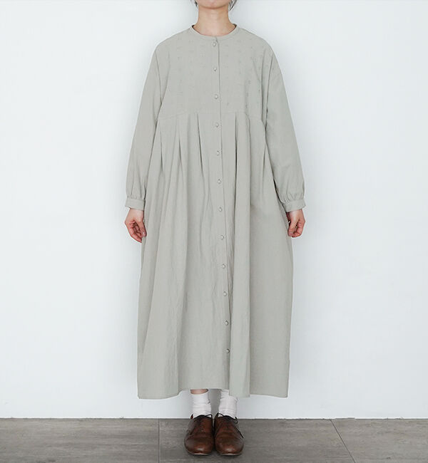 オオカミとフクロウ「オオカミと今宵、月の丘で&ldquo;ワンピース&rdquo;」|ワンピース|グレー