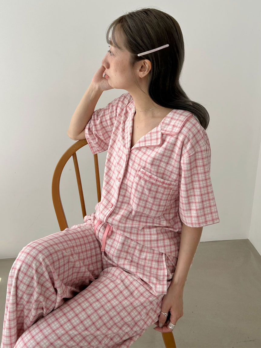 SNIDEL HOME「【Sorbet light】開襟シャツ」|ルームウェア|