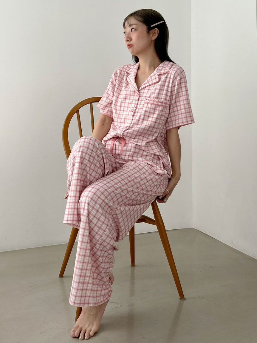 SNIDEL HOME「【Sorbet light】開襟シャツ」|ルームウェア|