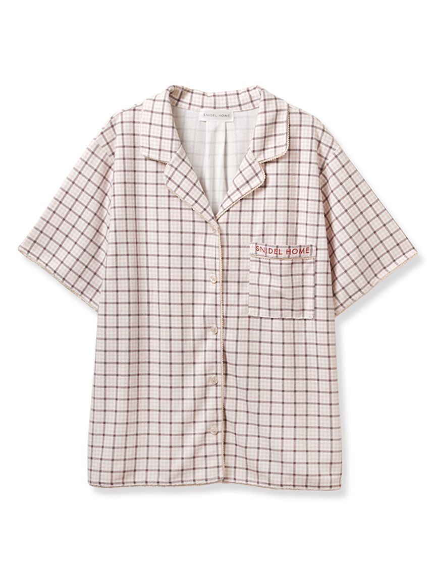 SNIDEL HOME「【Sorbet light】開襟シャツ」|ルームウェア|