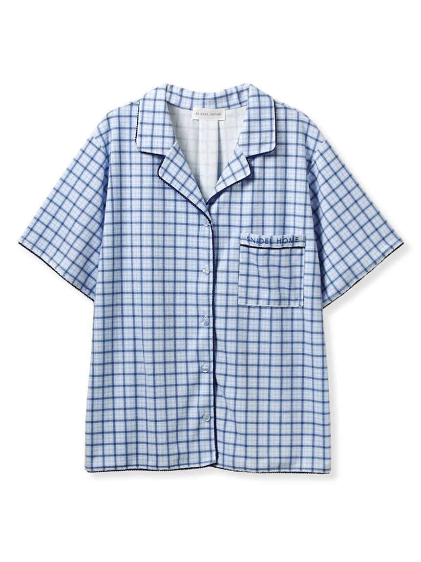 SNIDEL HOME「【Sorbet light】開襟シャツ」|ルームウェア|