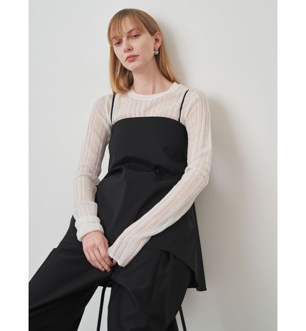 ELENDEEK「BARE TOP SH」|シャツ・ブラウス|ブラック