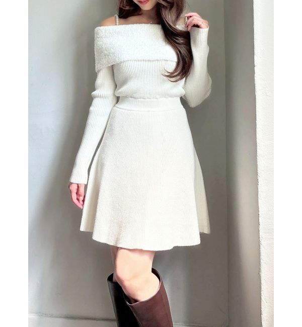 RESEXXY「ストラップミニニットワンピース」|ワンピース|