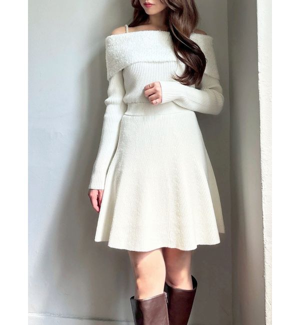 RESEXXY「ストラップミニニットワンピース」|ワンピース|