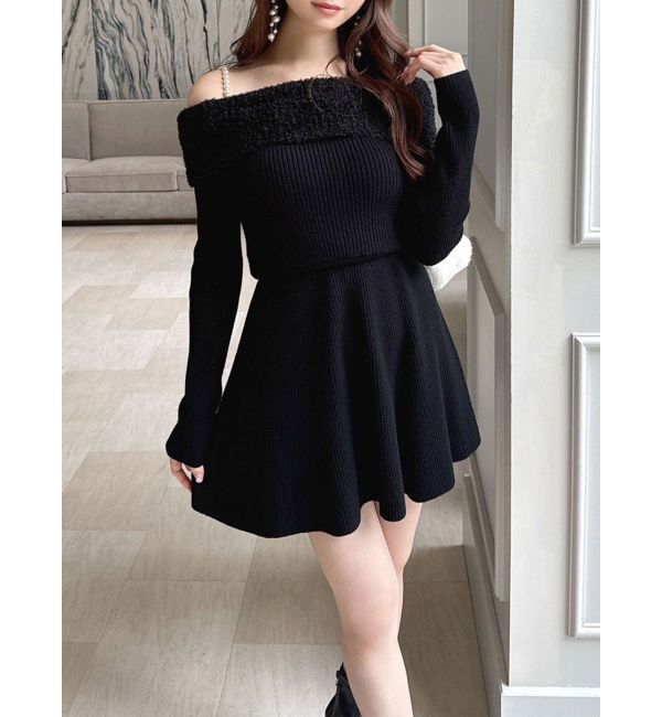 RESEXXY「ストラップミニニットワンピース」|ワンピース|