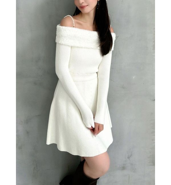 RESEXXY「ストラップミニニットワンピース」|ワンピース|