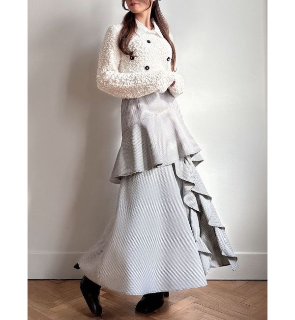 RESEXXY「シャツドッキングニットトップス」|ニット・セーター|