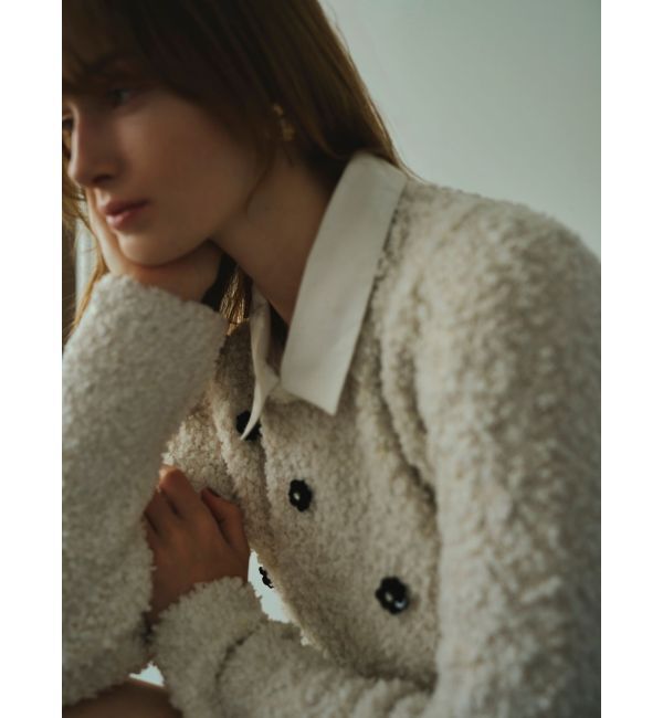 RESEXXY「シャツドッキングニットトップス」|ニット・セーター|