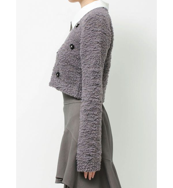 RESEXXY「シャツドッキングニットトップス」|ニット・セーター|