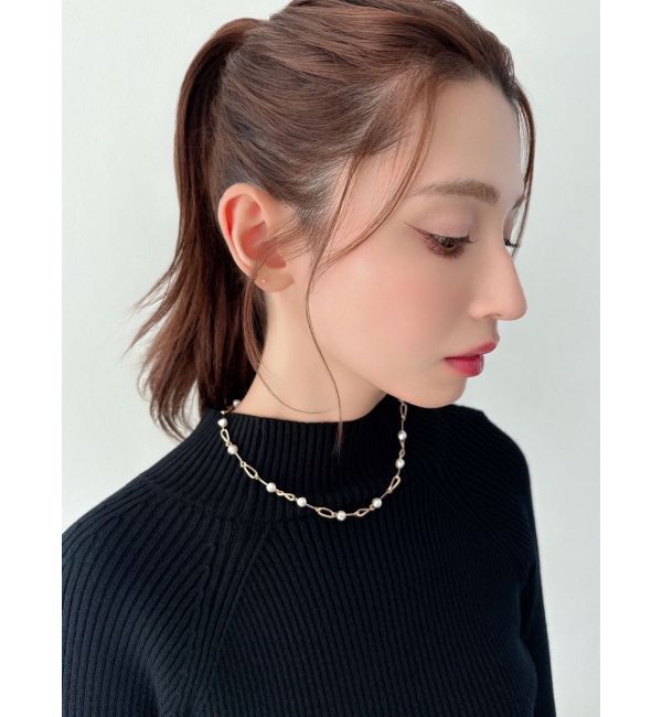 RESEXXY「バロックパールチェーンネックレス」|ネックレス|