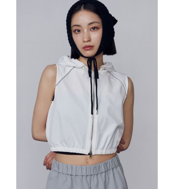 EMODA「ショートボックスフーディタンクトップ」|タンクトップ|