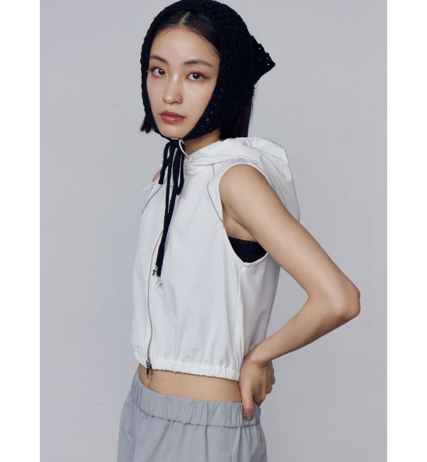 EMODA「ショートボックスフーディタンクトップ」|タンクトップ|